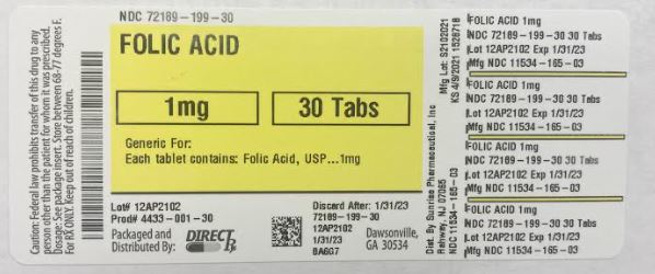 Pill image for Folic Acid