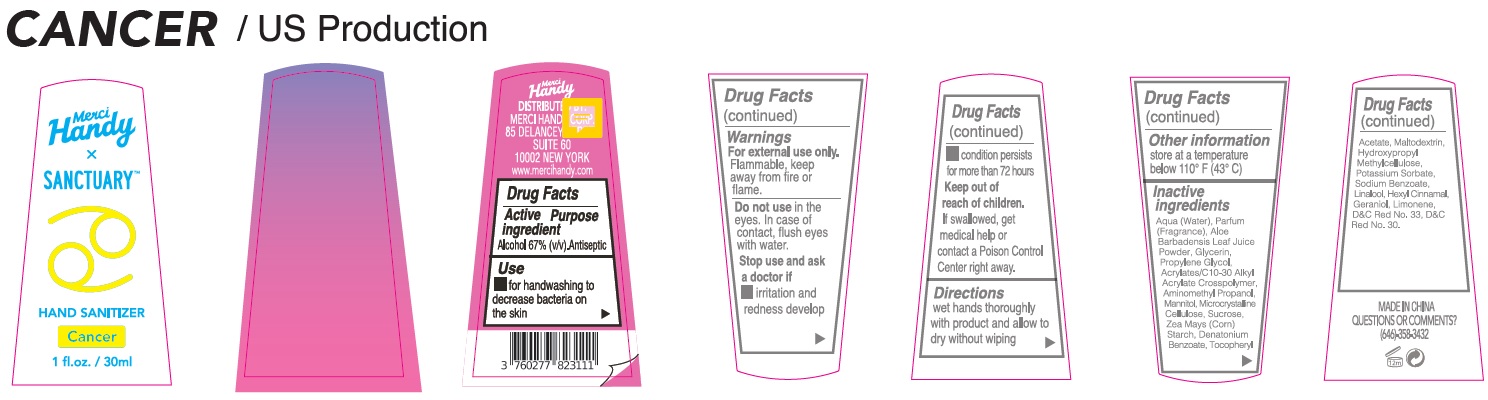 Pill image for merci handy sanctuary hand sanitizer cancer