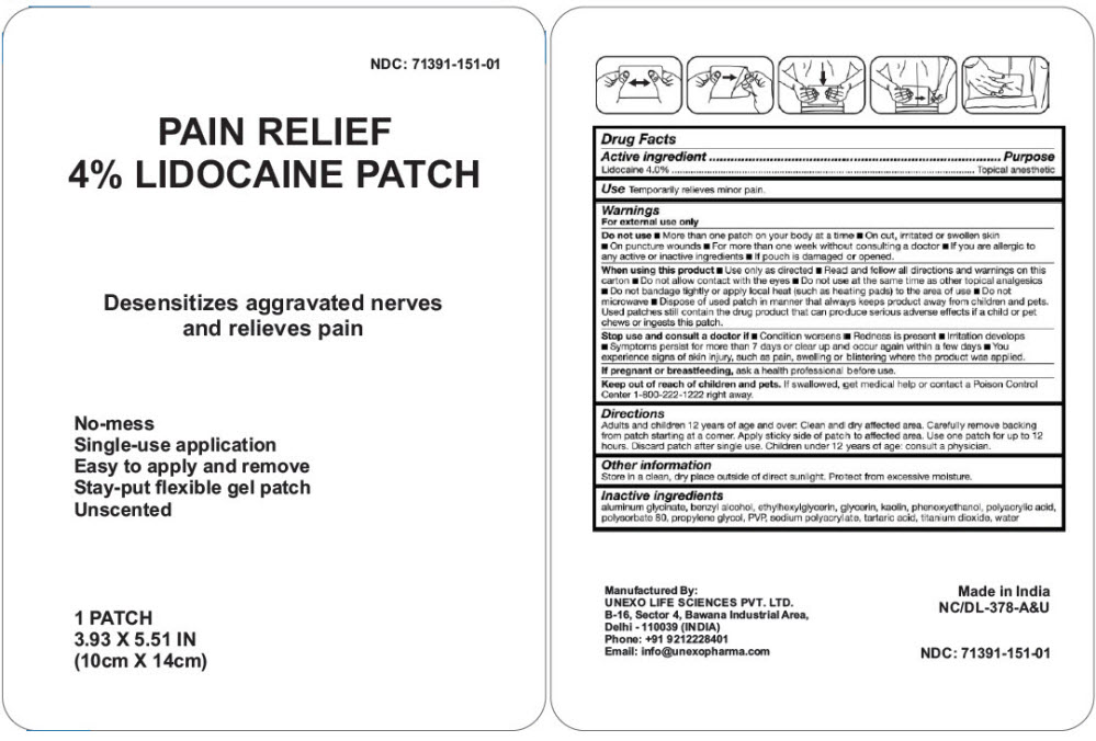 Pill image for Pain Relief 4% Lidocaine Patch