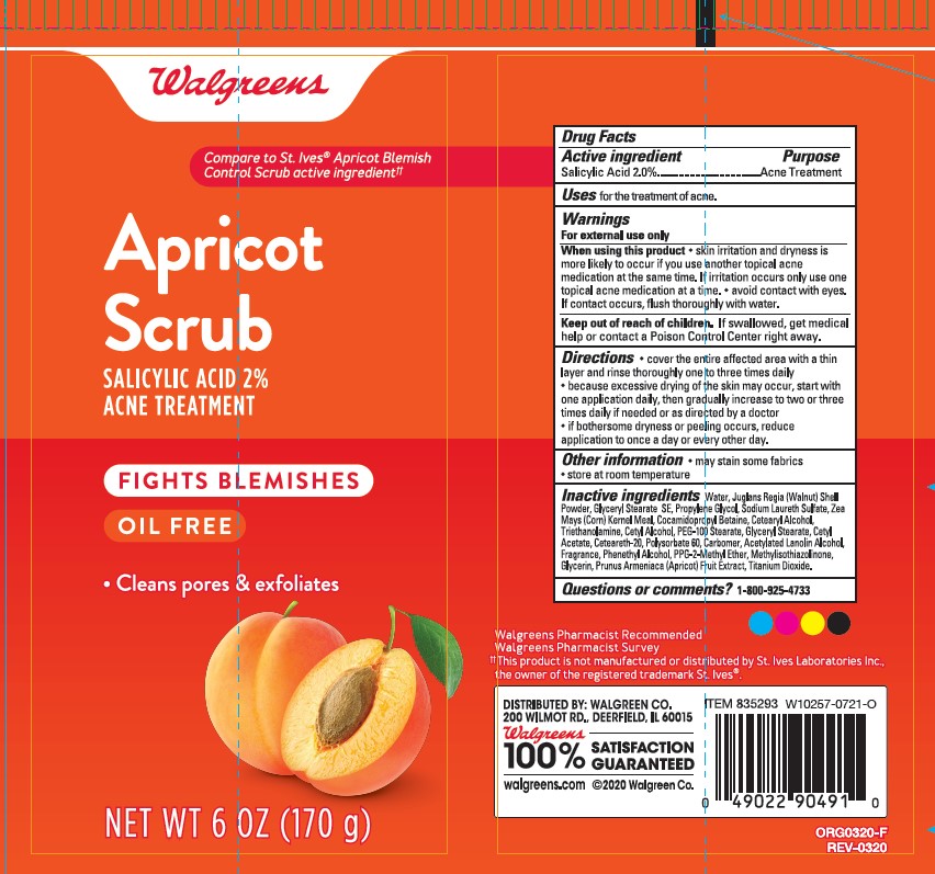 Pill image for walgreens apricot scurb acne treatment
