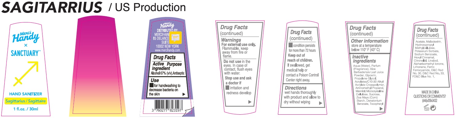 Pill image for merci handy sanctuary hand sanitizer sagittarius