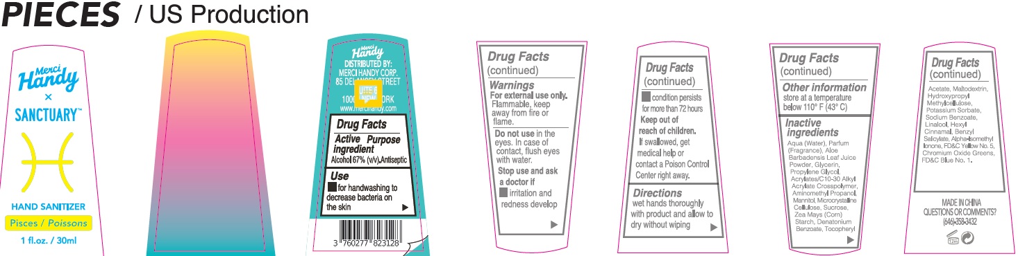Pill image for merci handy sanctuary hand sanitizer pisces