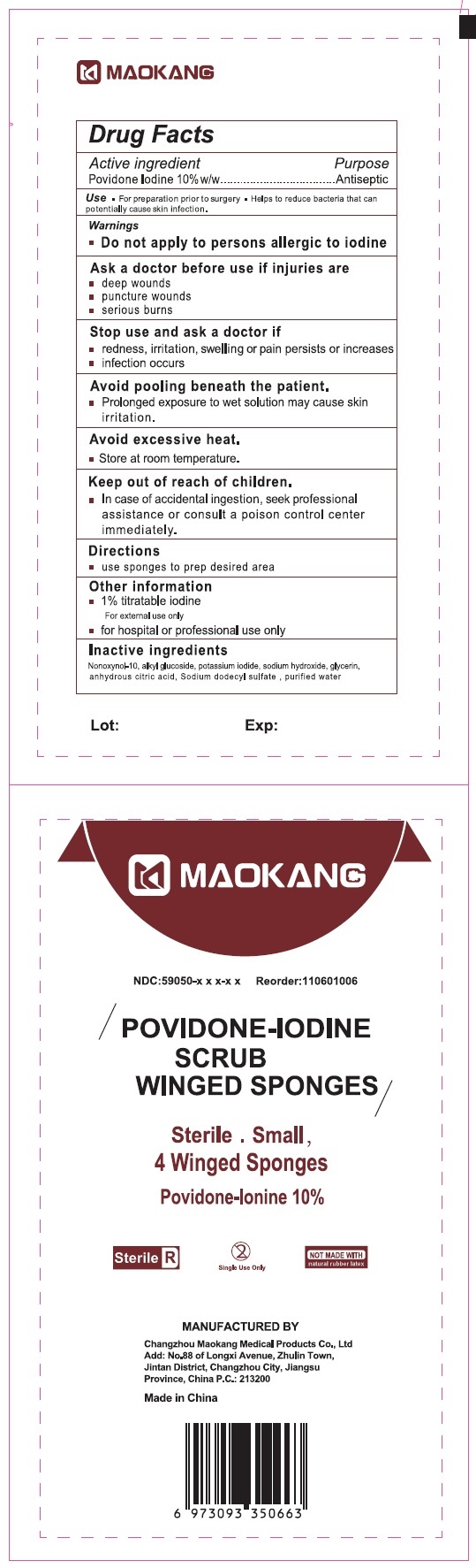 Pill image for Moakang Povidone-iodine Scrub Winged Sponges