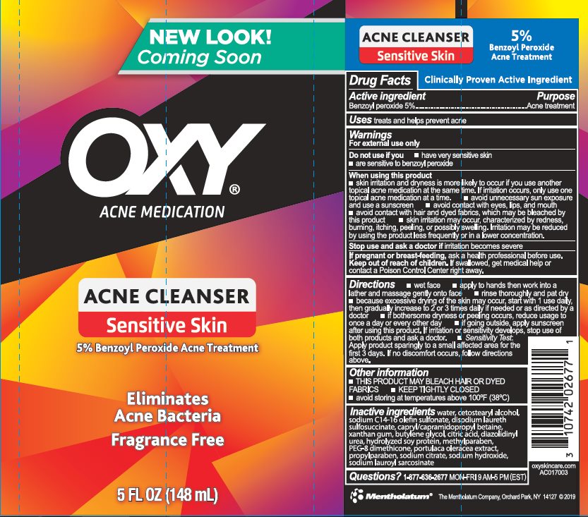 Pill image for Drug Facts - Oxy Sensitive Face Wash