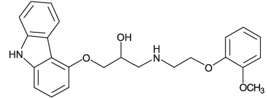 Pill image for These Highlights Do Not Include All The Information Needed To Use Carvedilol Tablets Safely And Effectively. See Full Prescribing Information For Carvedilol Tablets.