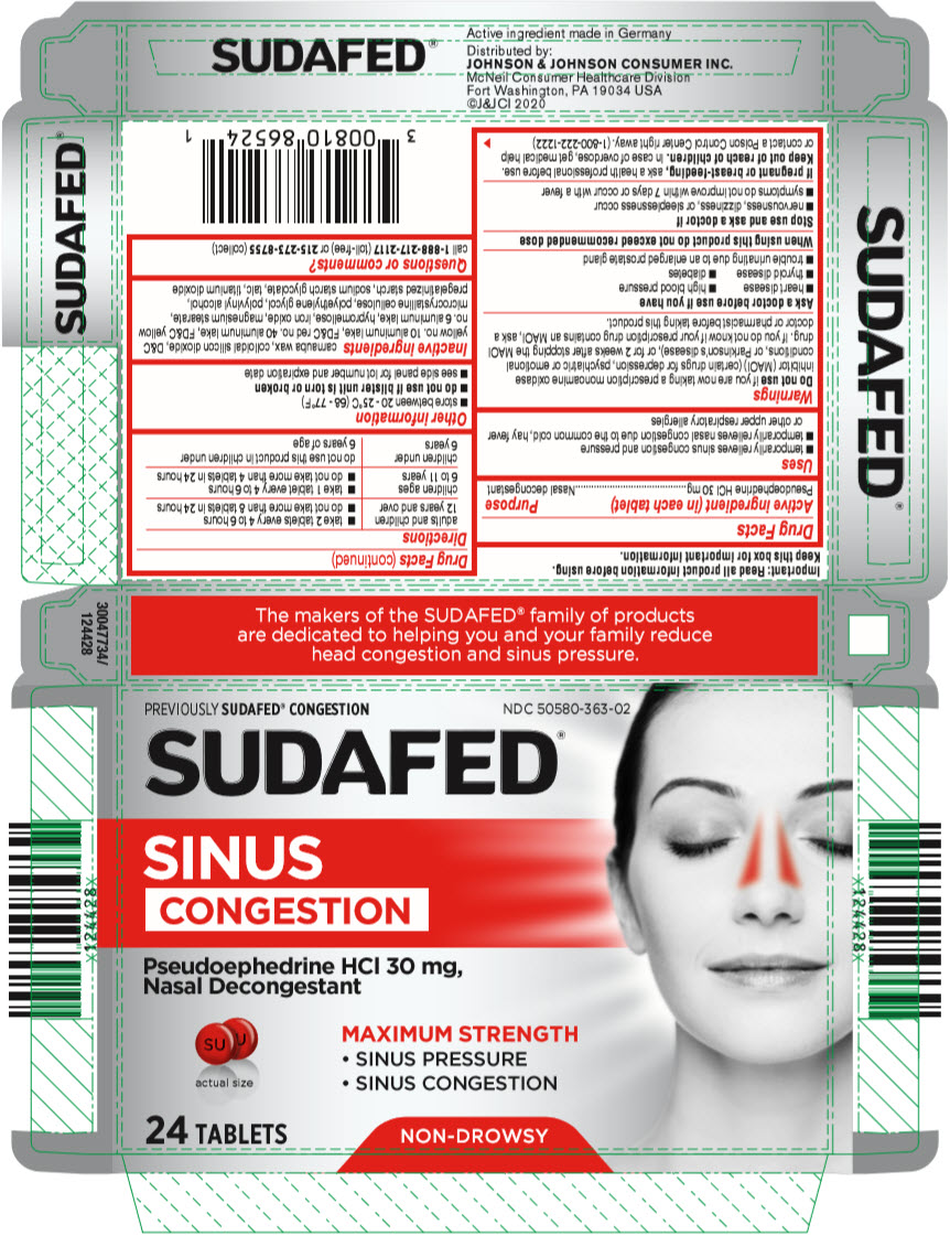 Pill image for Sudafed Sinus Congestion
