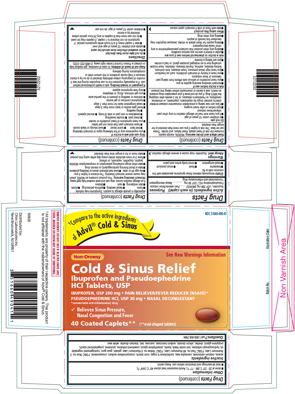 Pill image for Ibuprofen And Pseudoephedrine Hydrochloride