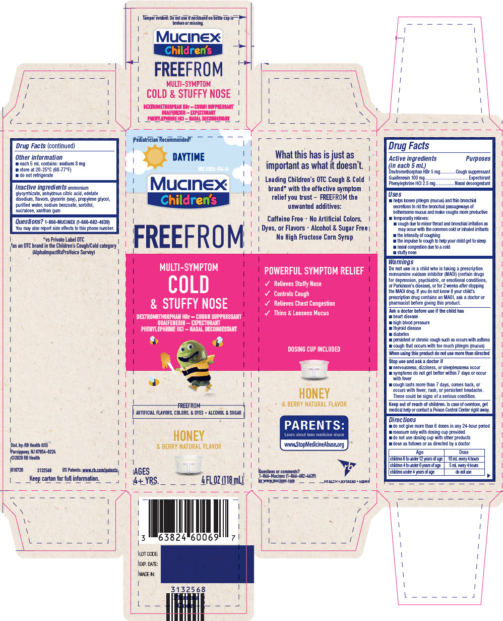 Pill image for Mucinex® Children's Freefrom Multi-symptom Cold & Stuffy Nose