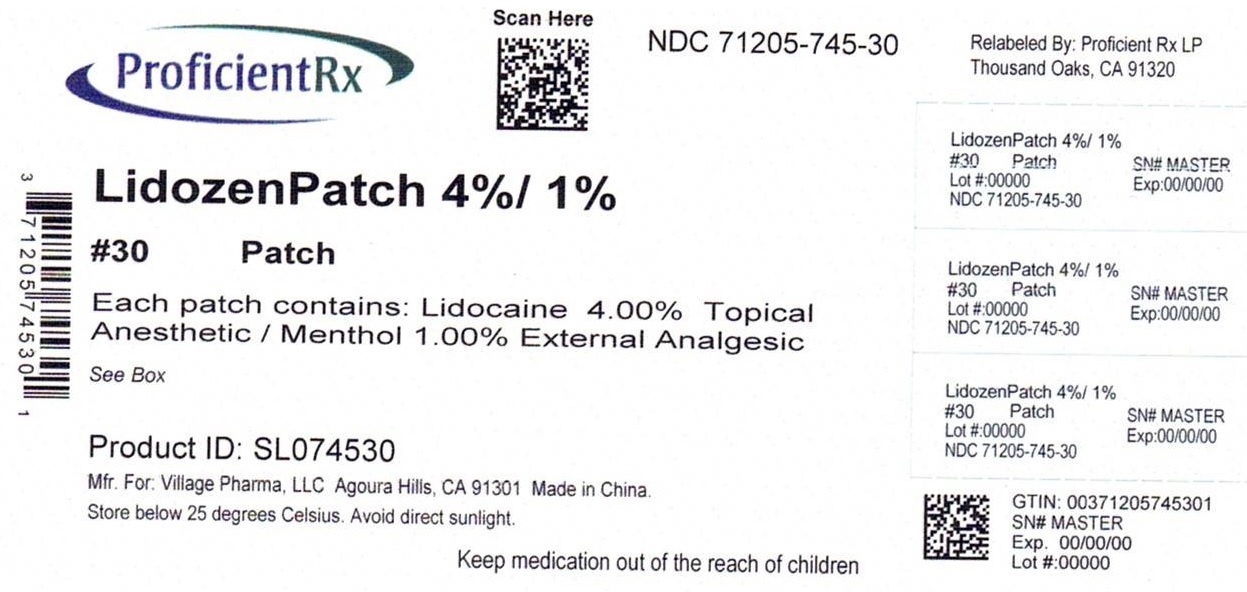 Pill image for Lidozen Patch