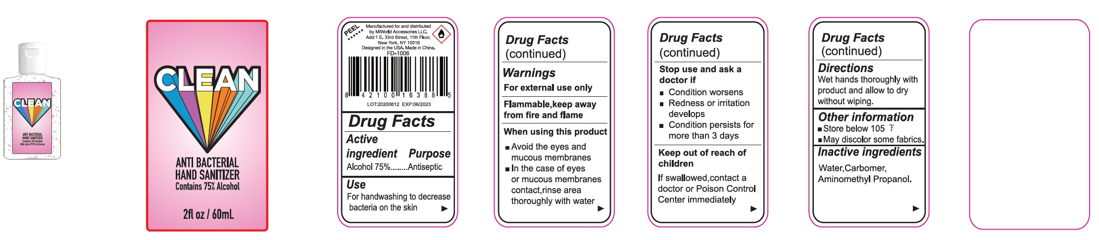 Pill image for Anti Bacterial Hand Sanitizer