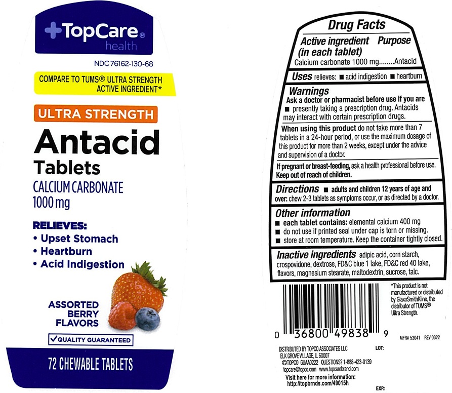 Pill image for Topcare Ultra Strength Antacid Assorted Berry