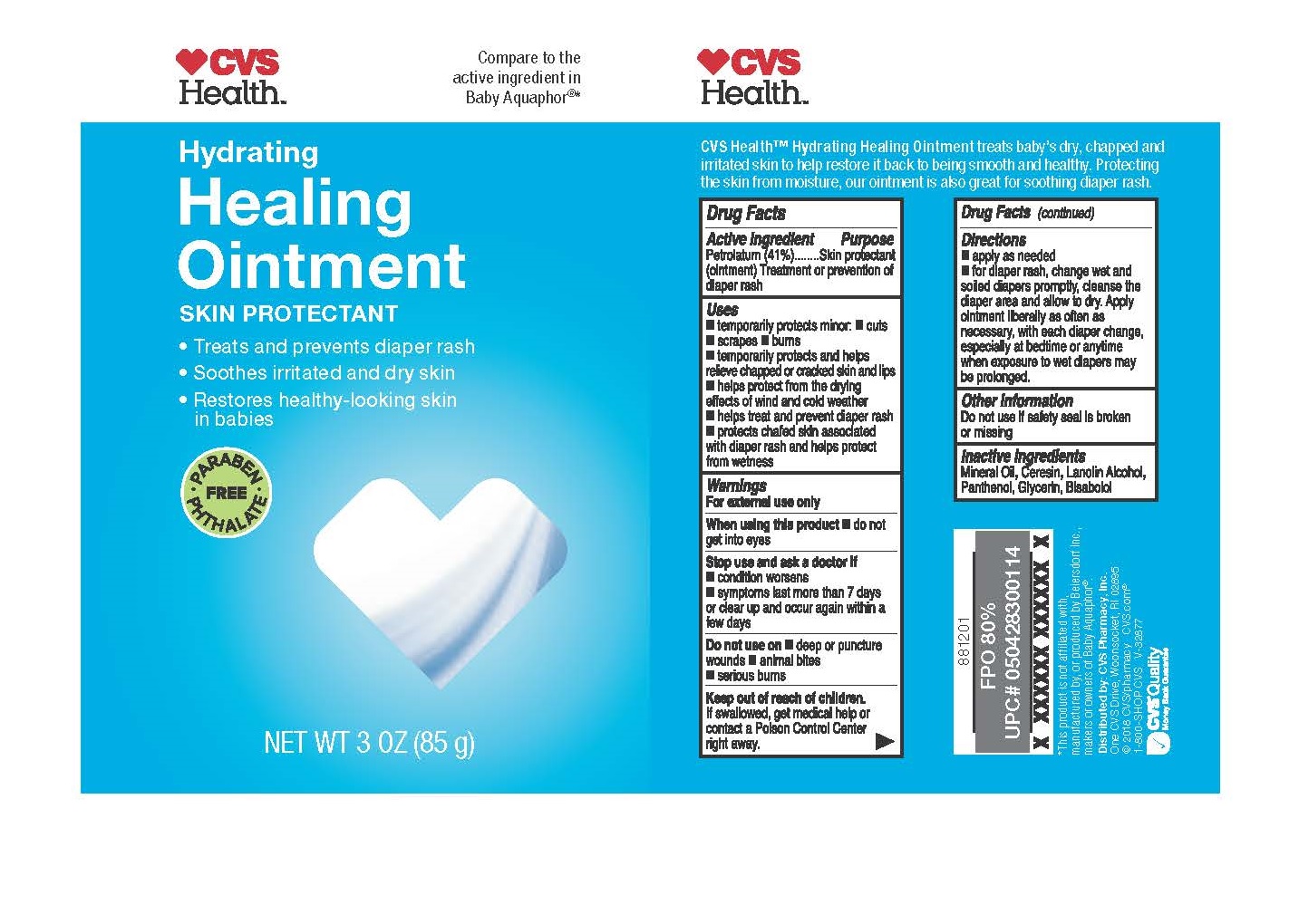 Pill image for Cvs Hydrating Healing Ointment 3oz
