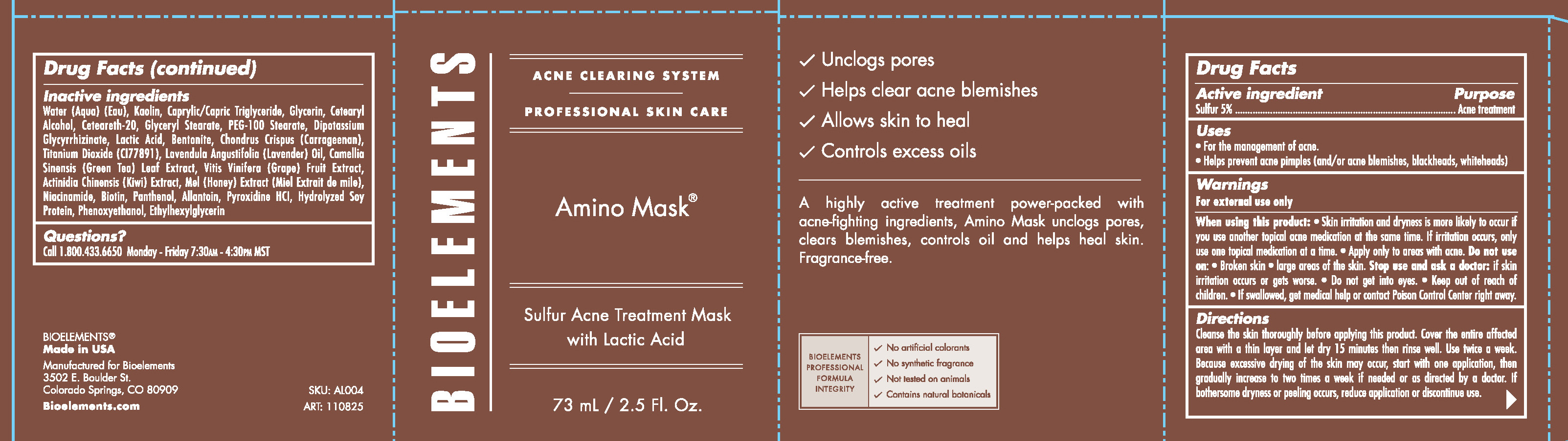 Pill image for Amino Mask