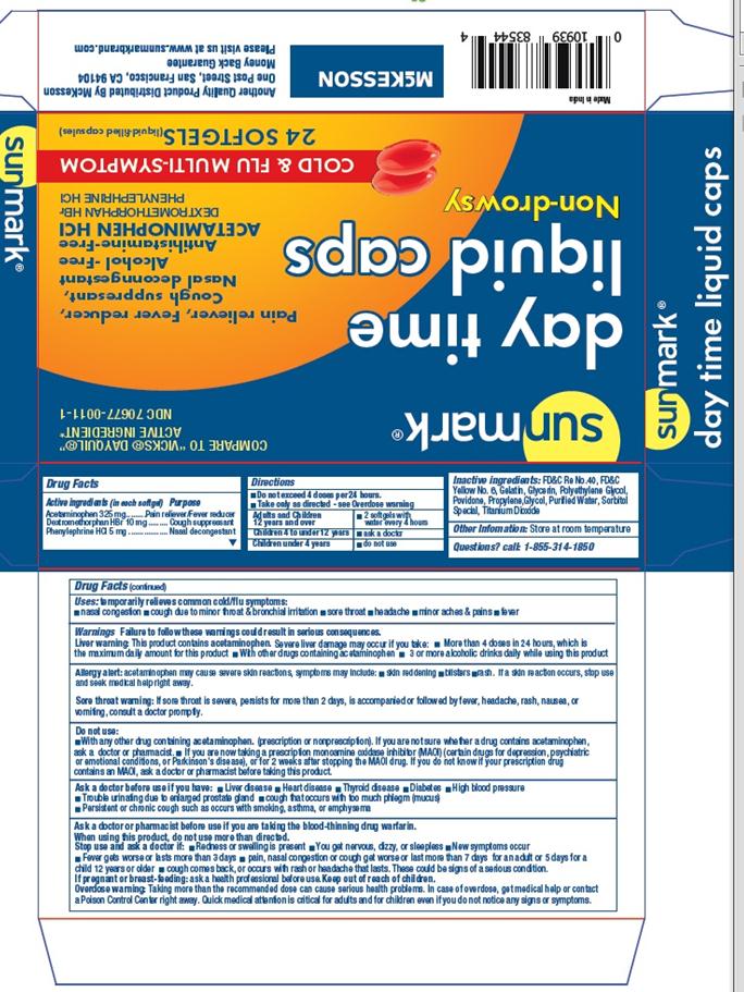 Pill image for Acetaminophen, Dextromethorphan And Phenylephrine Day Time Cold And Flu
