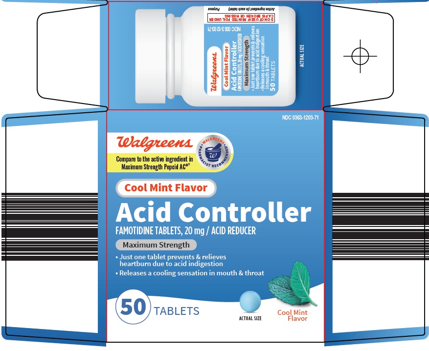 Pill image for Walgreen Co. Acid Controller Drug Facts
