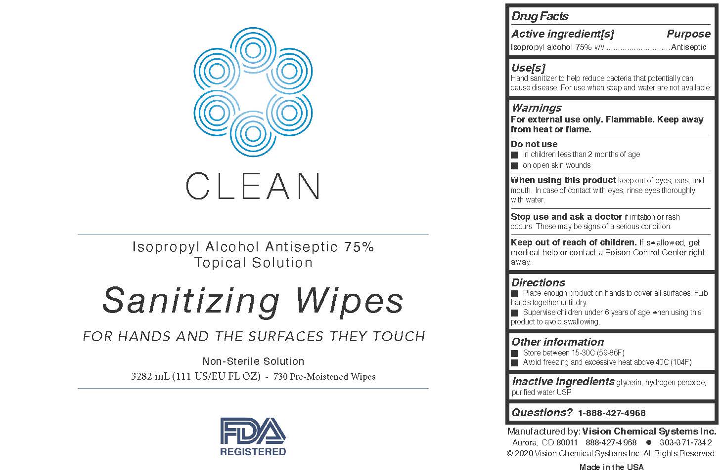 Pill image for sanitizing wipes