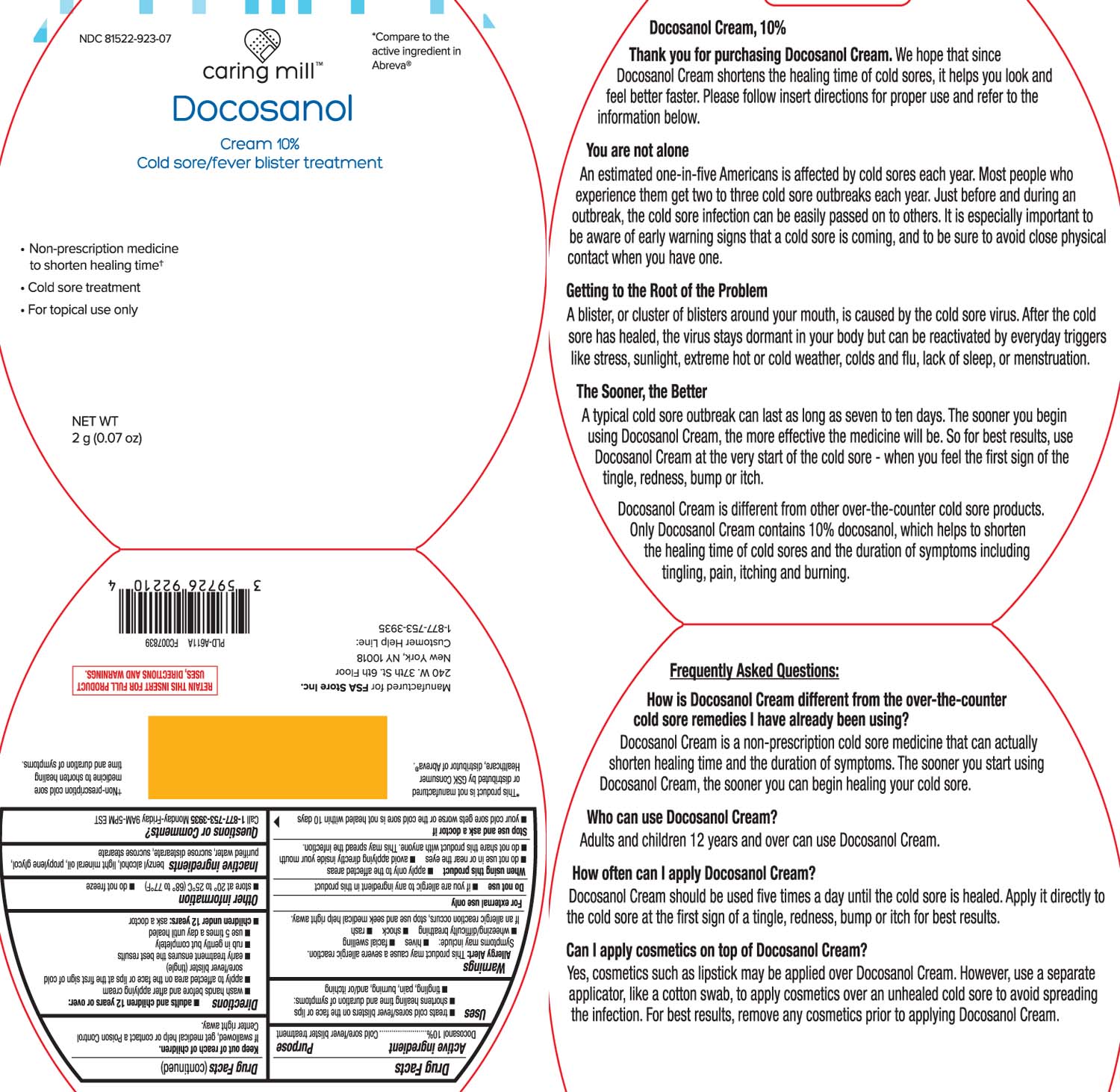Pill image for Docosanol Cream, 10%
