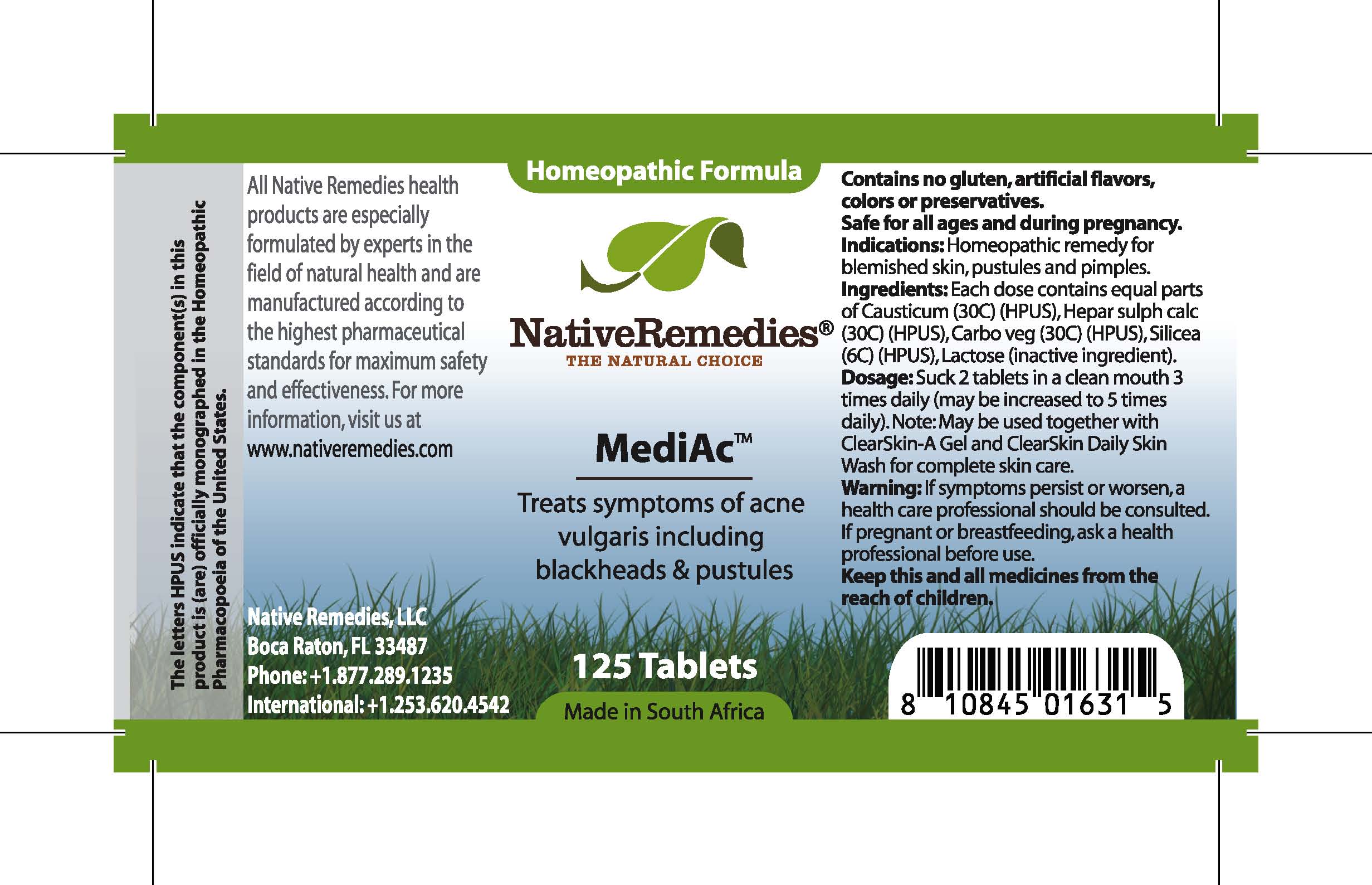 Pill image for mediac