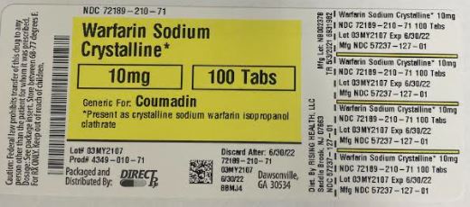 Pill image for Warfarin Sodium