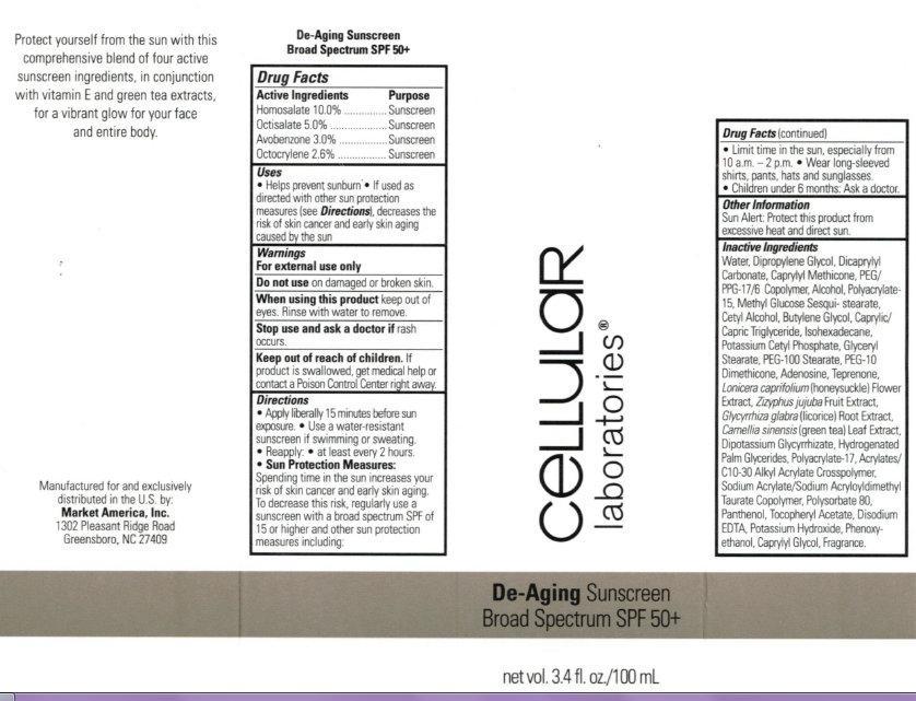 Pill image for Cellular Laboratories De-aging Sunscreen Broad Spectrum Spf 50+