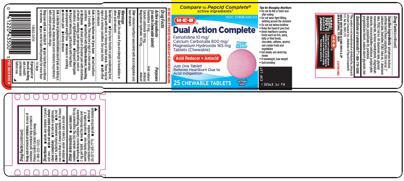 Pill image for Heb Dual Action Complete Drug Facts