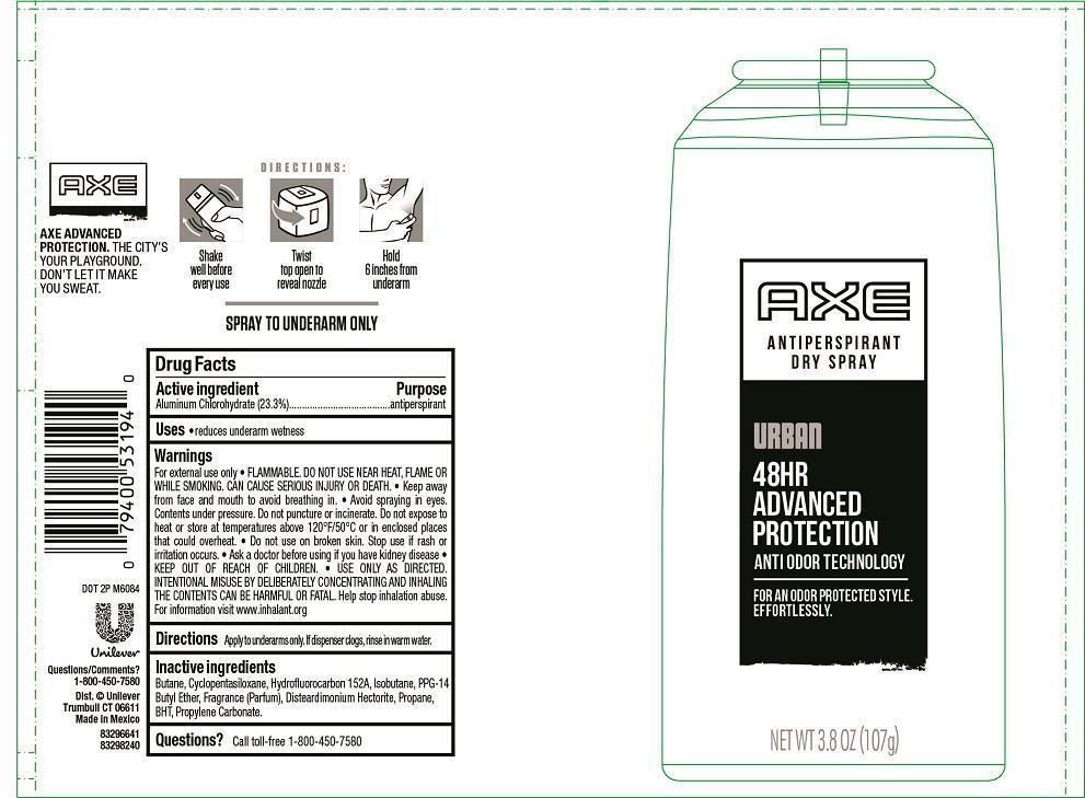 Pill image for Axe Urban Dry Spray Antiperspirant