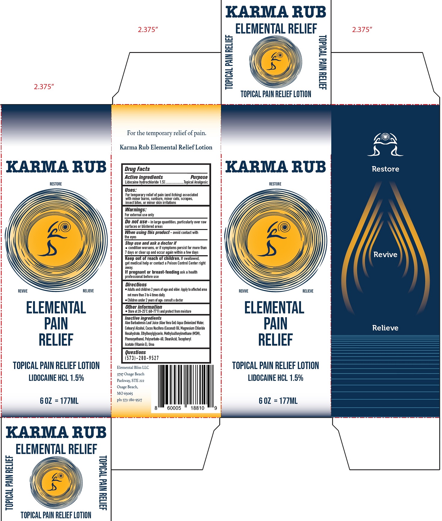 Pill image for Karma Rub Elemental Pain Relief Lotion