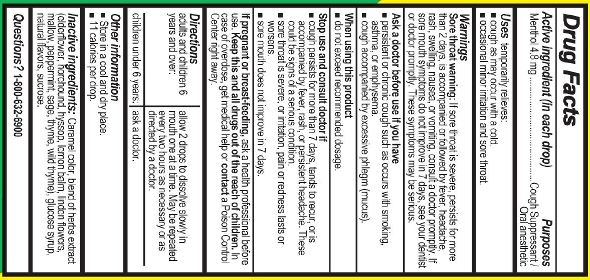 Pill image for Natural Herbal Cough Drops