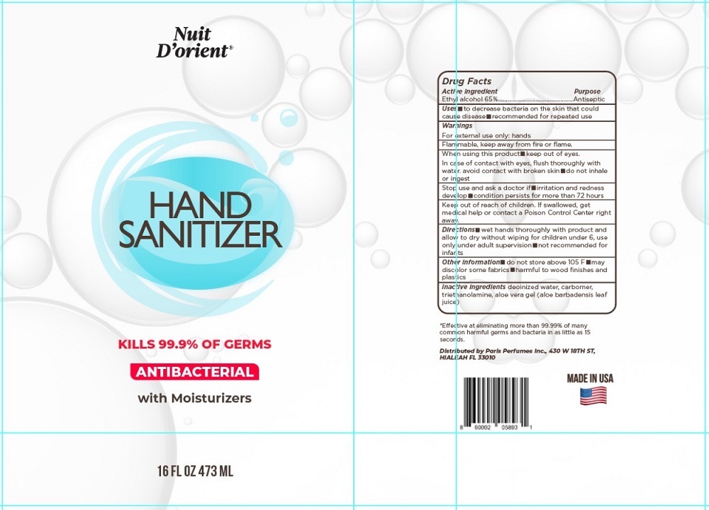 Pill image for nuit d'orient