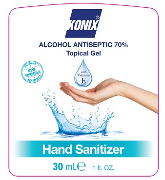Pill image for Konix Hand Sanitizer Gel