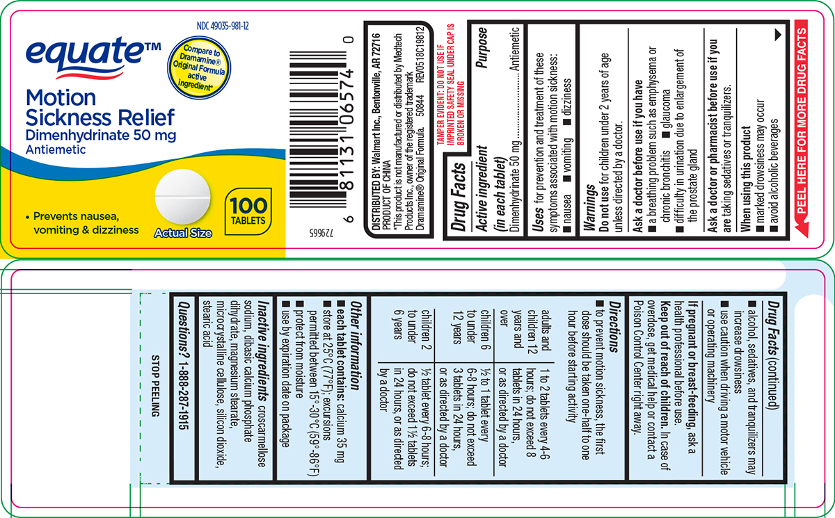 Pill image for Equate 44-198