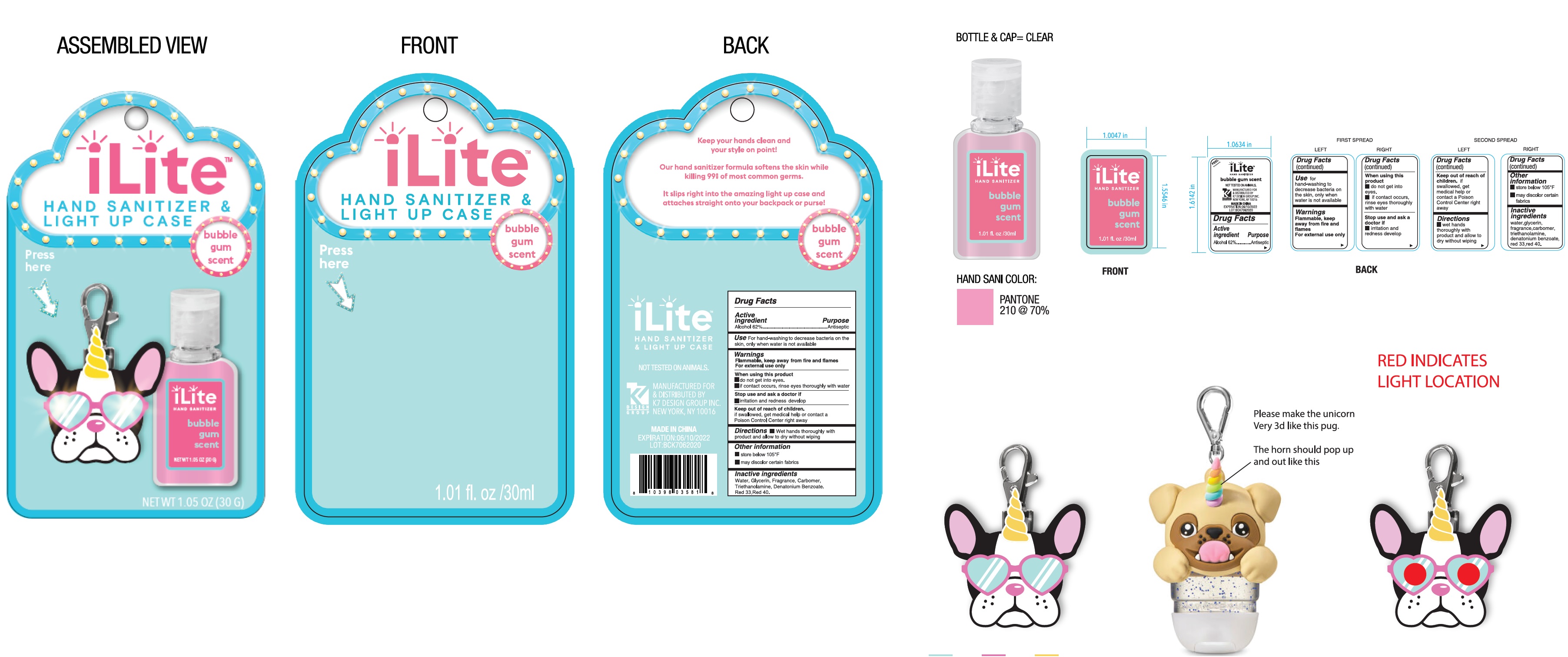 Pill image for Bubble Gum Scent Hand Sanitizer