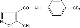Pill image for These Highlights Do Not Include All The Information Needed To Use Leflunomide Tablets Safely And Effectively. See Full Prescribing Information For Leflunomide Tablets.
