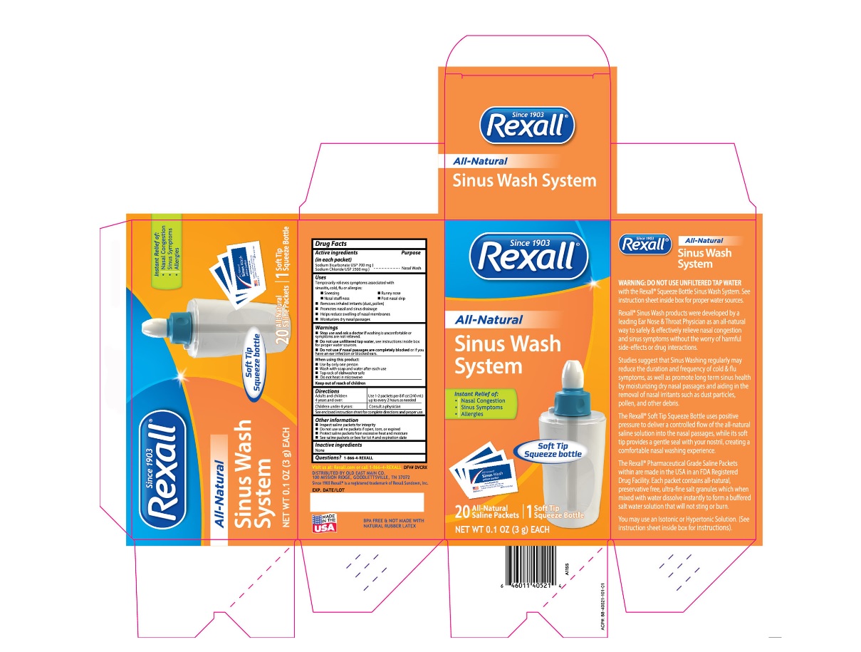 Pill image for Rexall Sinus Wash System/kit- Soft Tip Squeeze Bottle