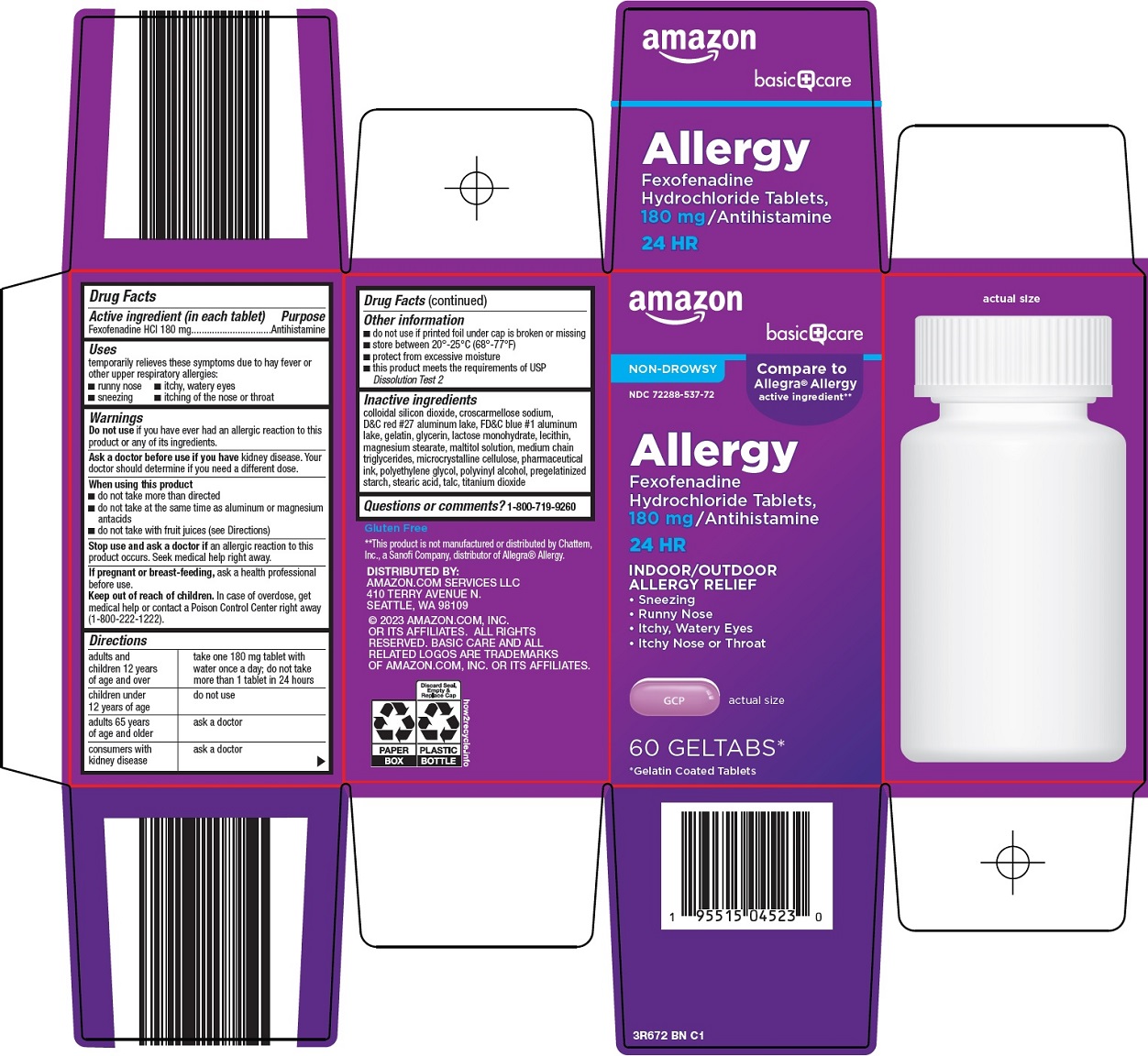 Pill image for Amazon Allergy Drug Facts