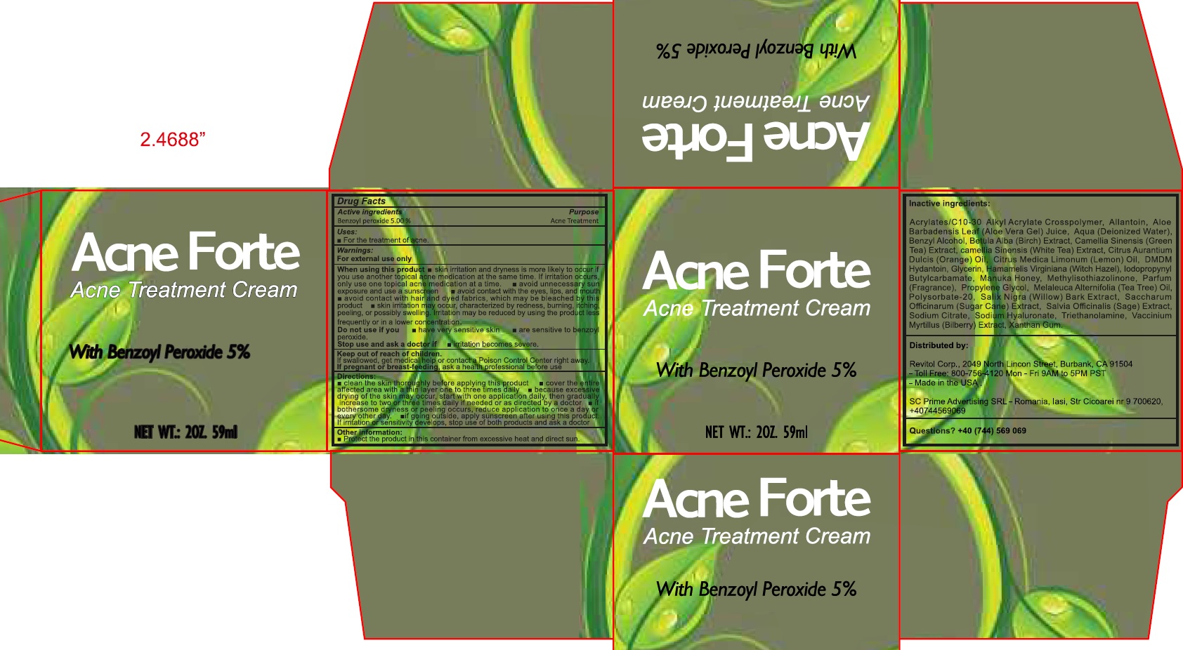 Pill image for Acne Forte Acne Treatment Cream