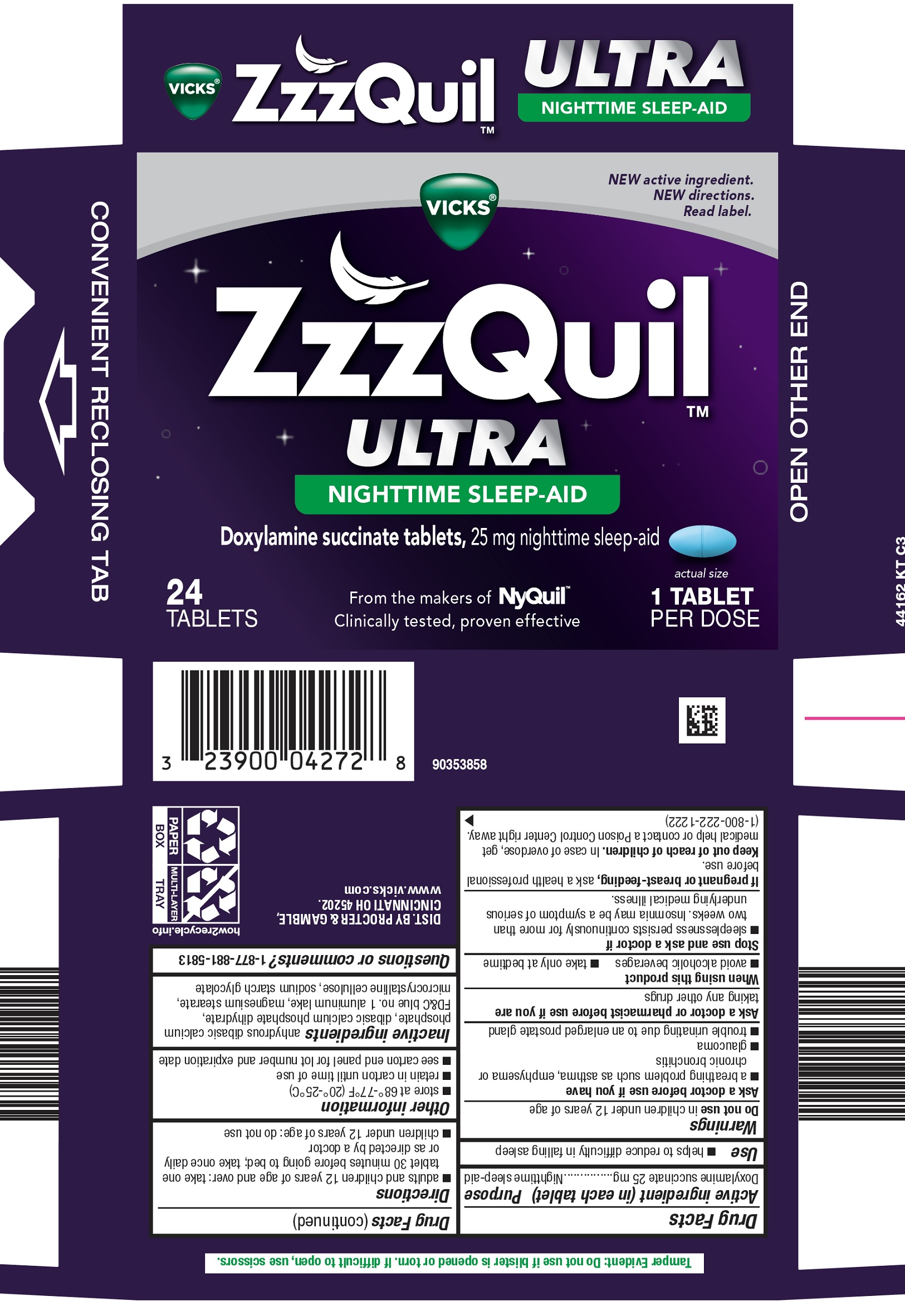 Pill image for Vicks Zzzquil Ultra