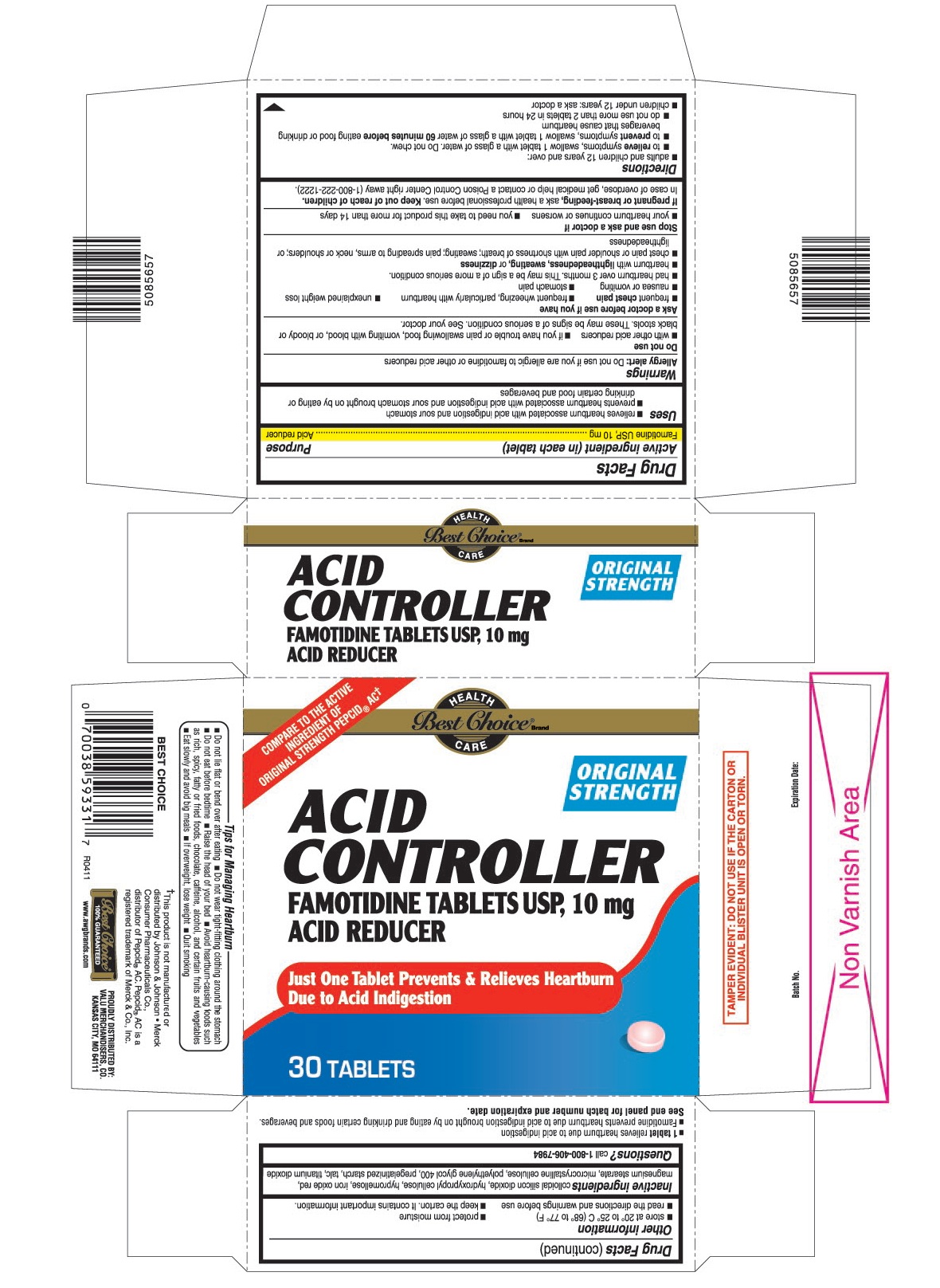 Pill image for drug facts