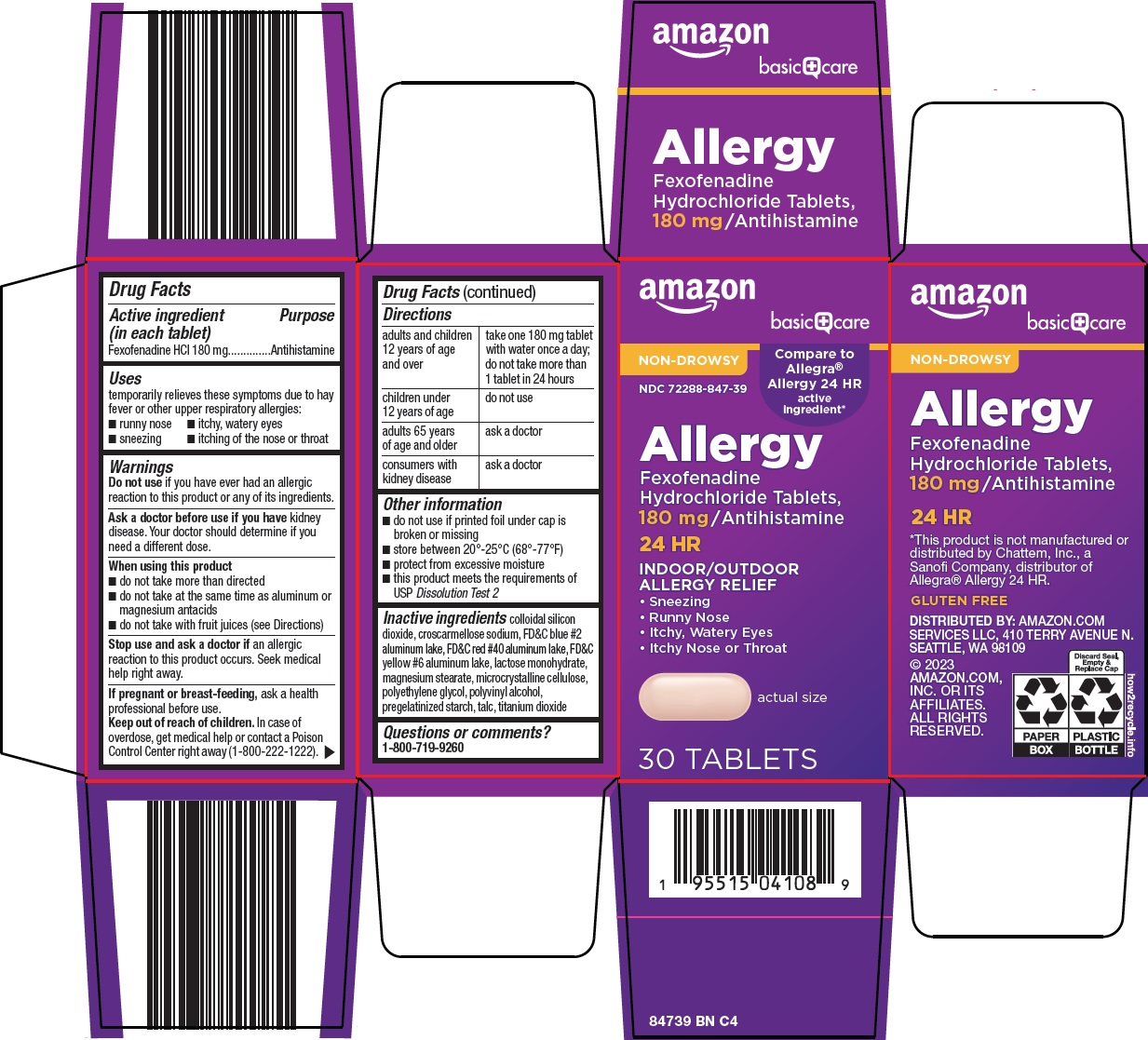 Pill image for Amazon Allergy Drug Facts