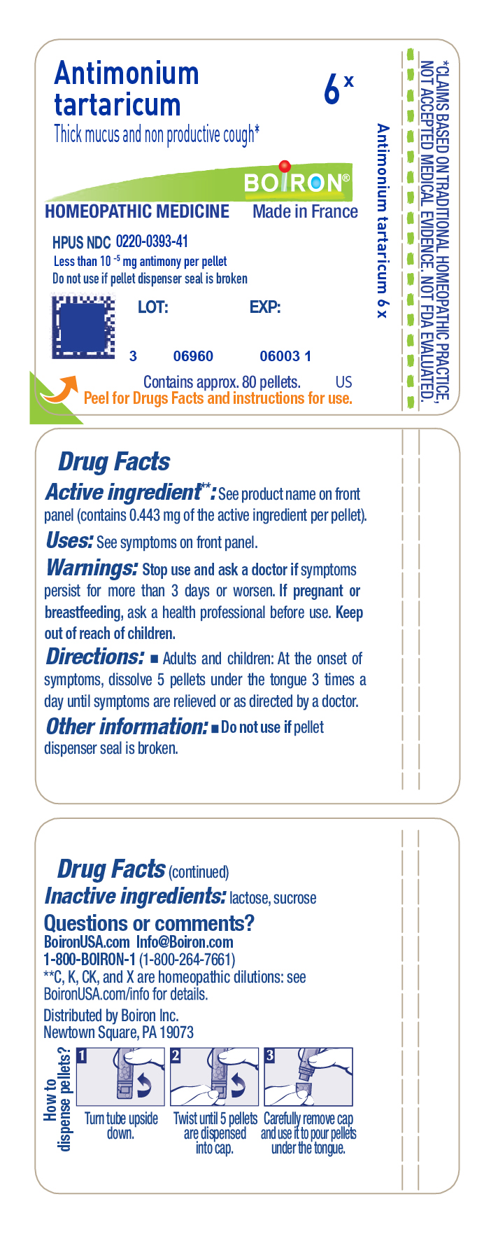 Pill image for Antimonium Tartaricum 6x