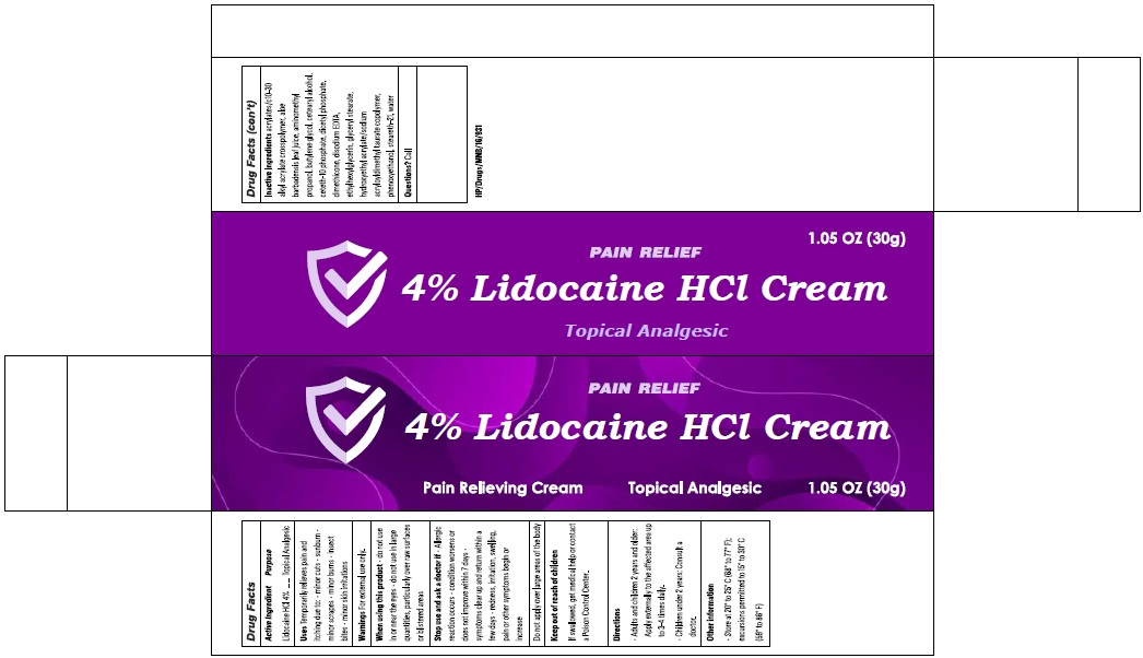 Pill image for 4% lidocaine hcl cream