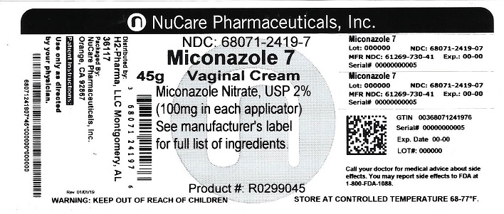 Pill image for Miconazole 7