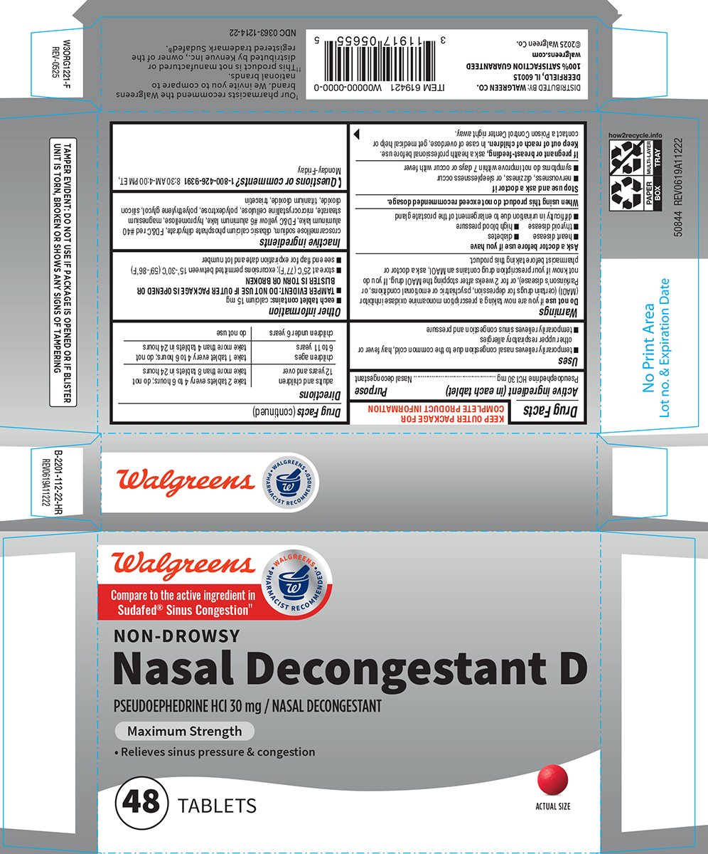 Pill image for Walgreens 44-112 Nasal Decongestant D