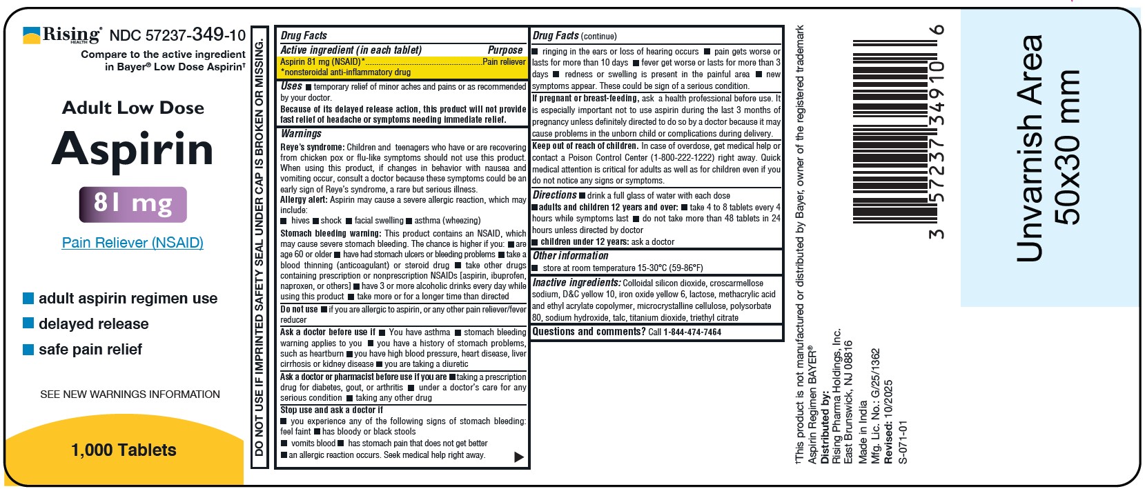 Pill image for Compare To The Active Ingredient In Bayer®