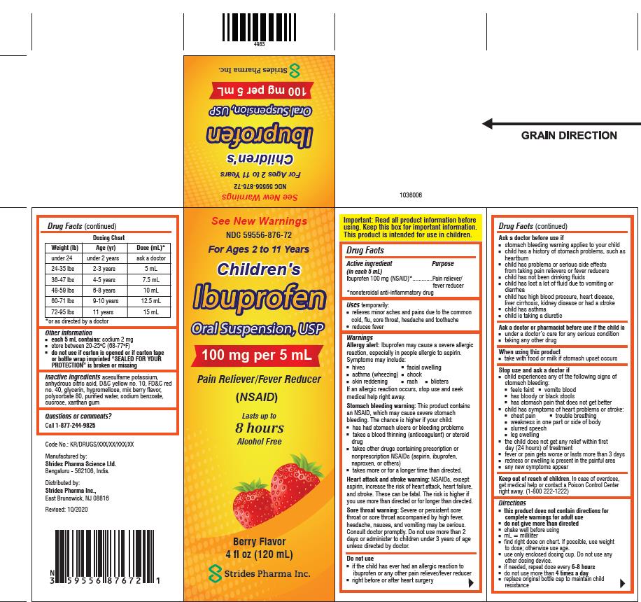 Pill image for Children's Ibuprofen Oral Suspension, Usp