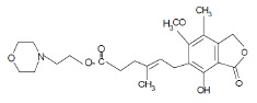 Pill image for These Highlights Do Not Include All The Information Needed To Use Mycophenolate Mofetil Tablets Safely And Effectively. See Full Prescribing Information For Mycophenolate Mofetil Tablets