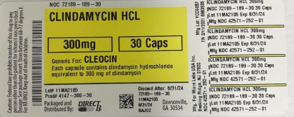 Pill image for Clindamycin Hydrochloride