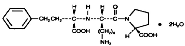Pill image for Lisinopril And Hydrochlorothiazide Tablets, Usp