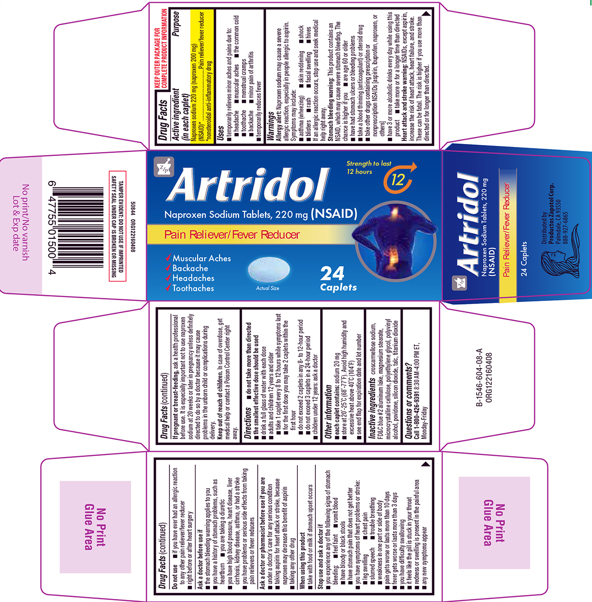Pill image for Artridol 44-604