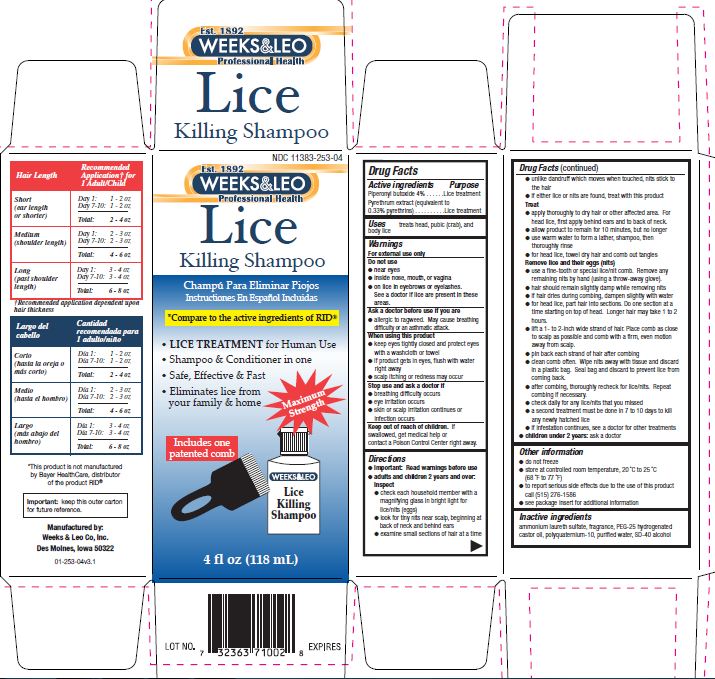 Pill image for Lice Killing Shampoo Drug Facts